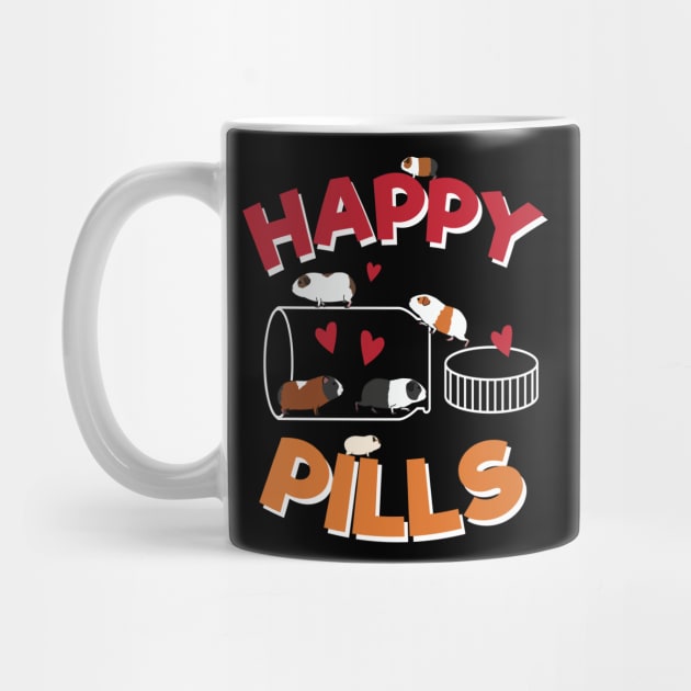 Happy Pills Guinea Pig by MooonTees